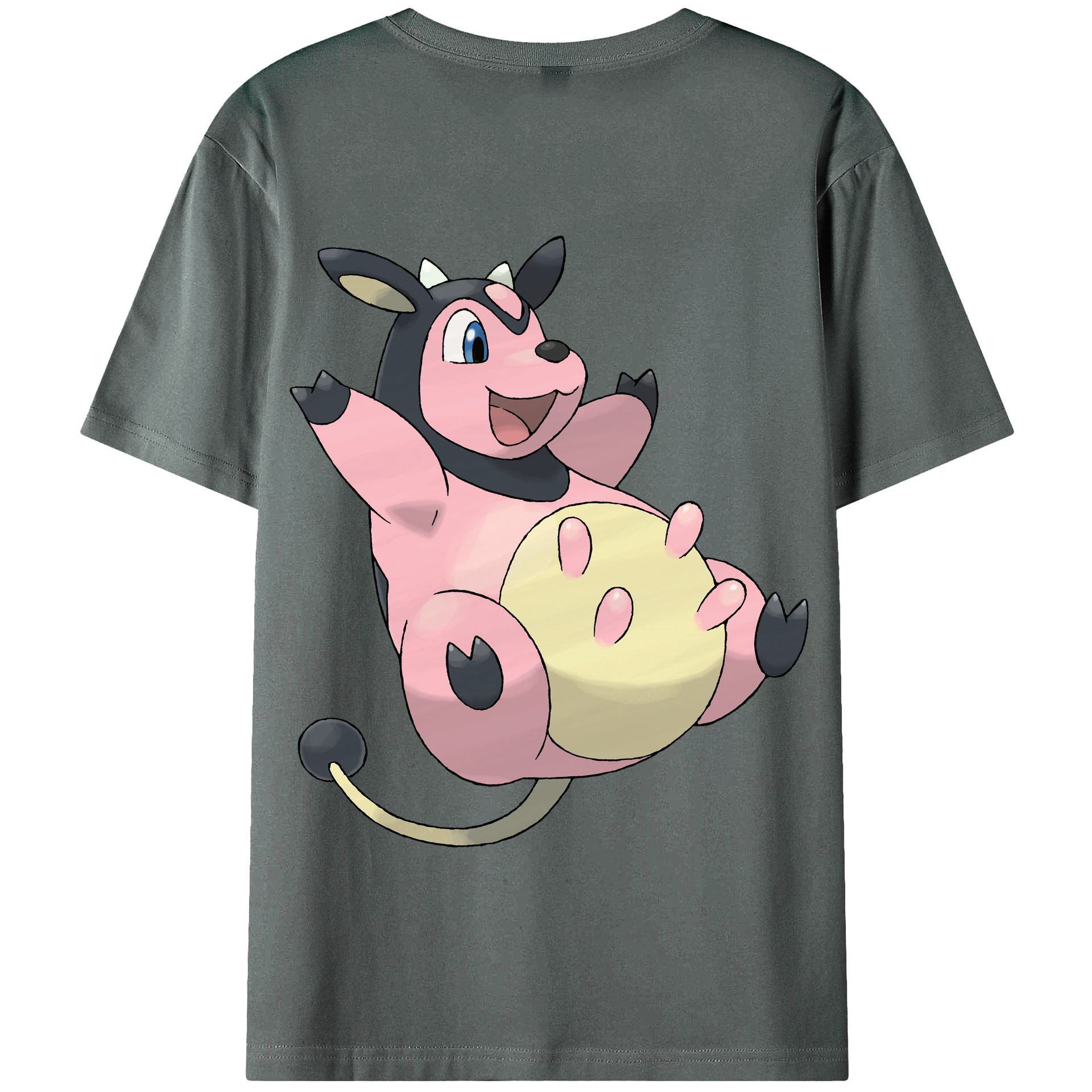 （画像用） ポケットモンスター Pokémon 綿100％半袖Tシャツ（背面プリント）